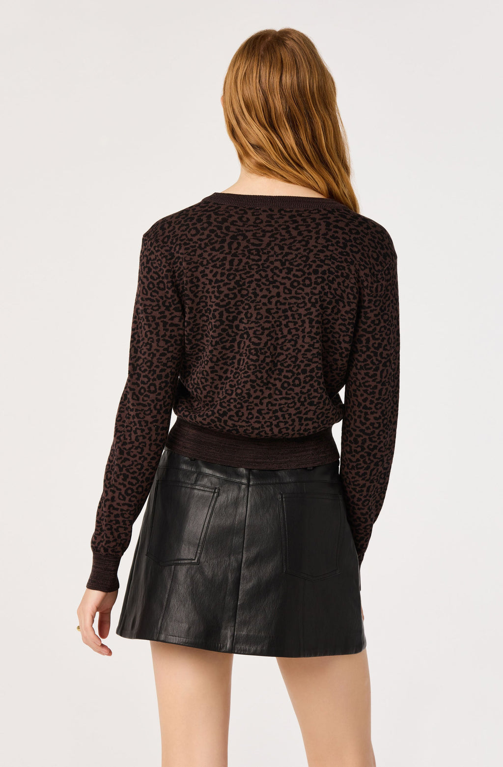 Nikki Leopard Print Cardigan