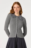 Sonya Lace Collar Cardigan