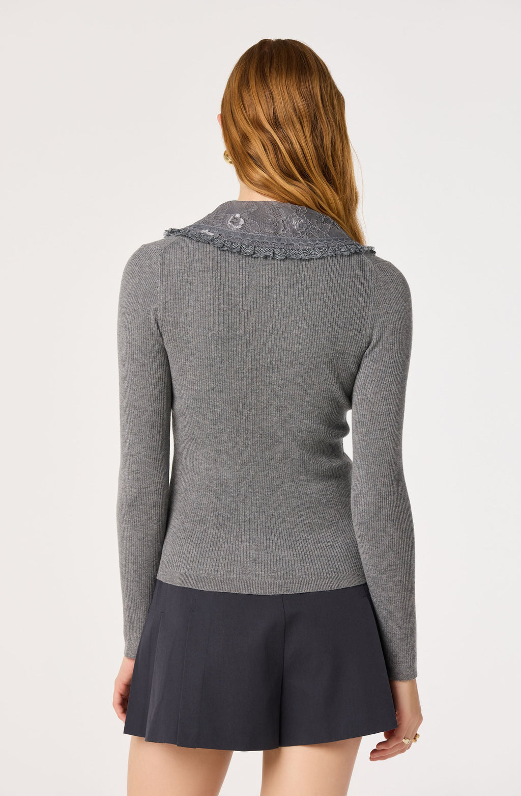 Sonya Lace Collar Cardigan