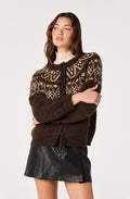 Irene Fair Isle Oversized Cardigan