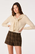 Rosabell Lace Sailor Collar Cardigan