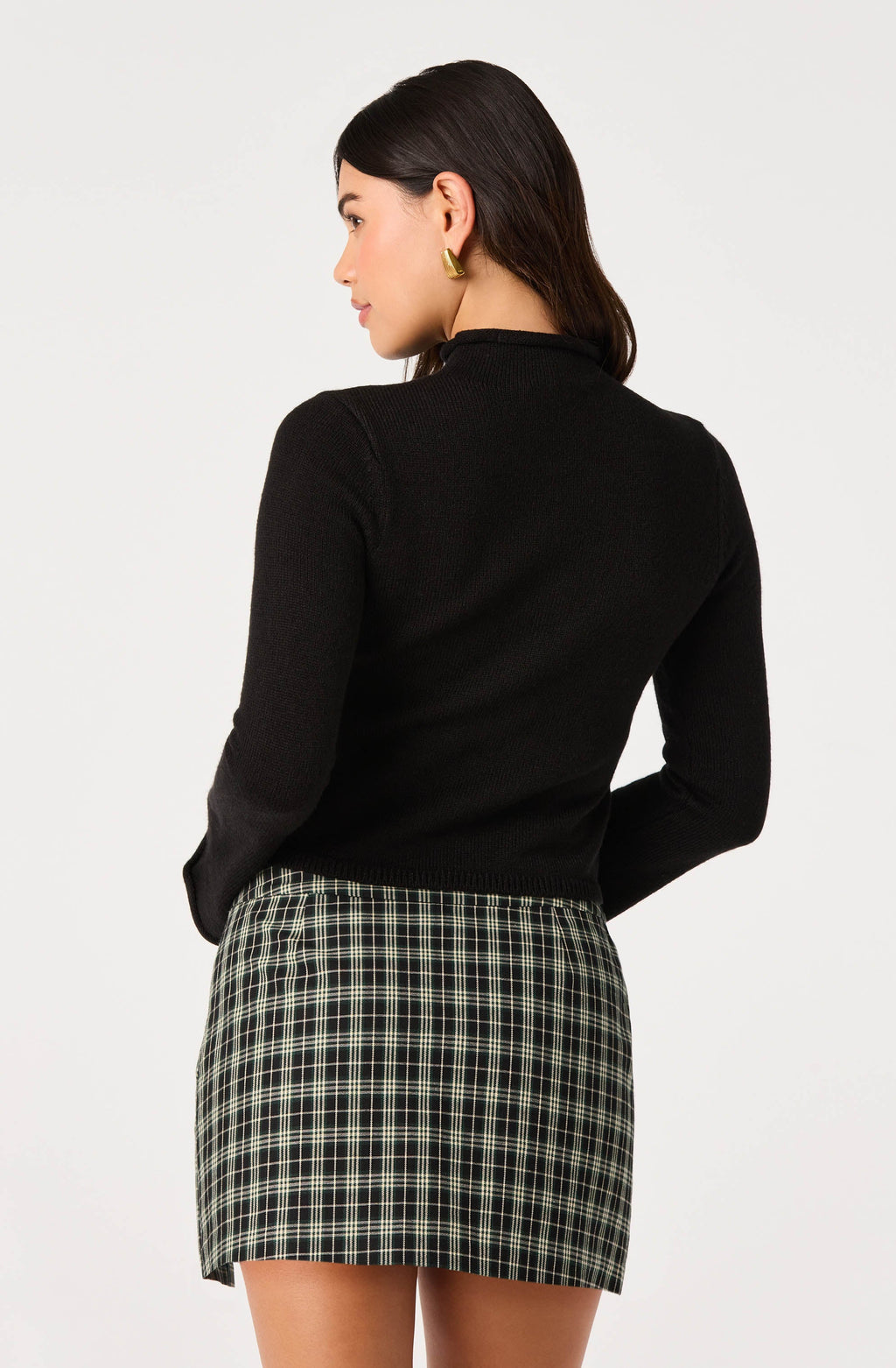May Bell Sleeve Mock Neck Sweater