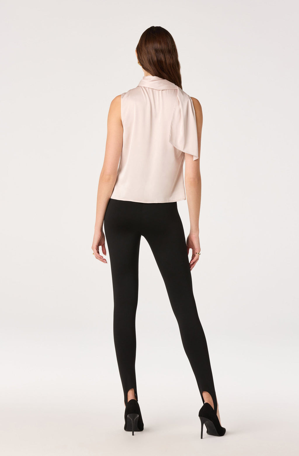 Sasha Cowl Neck Scarf Top