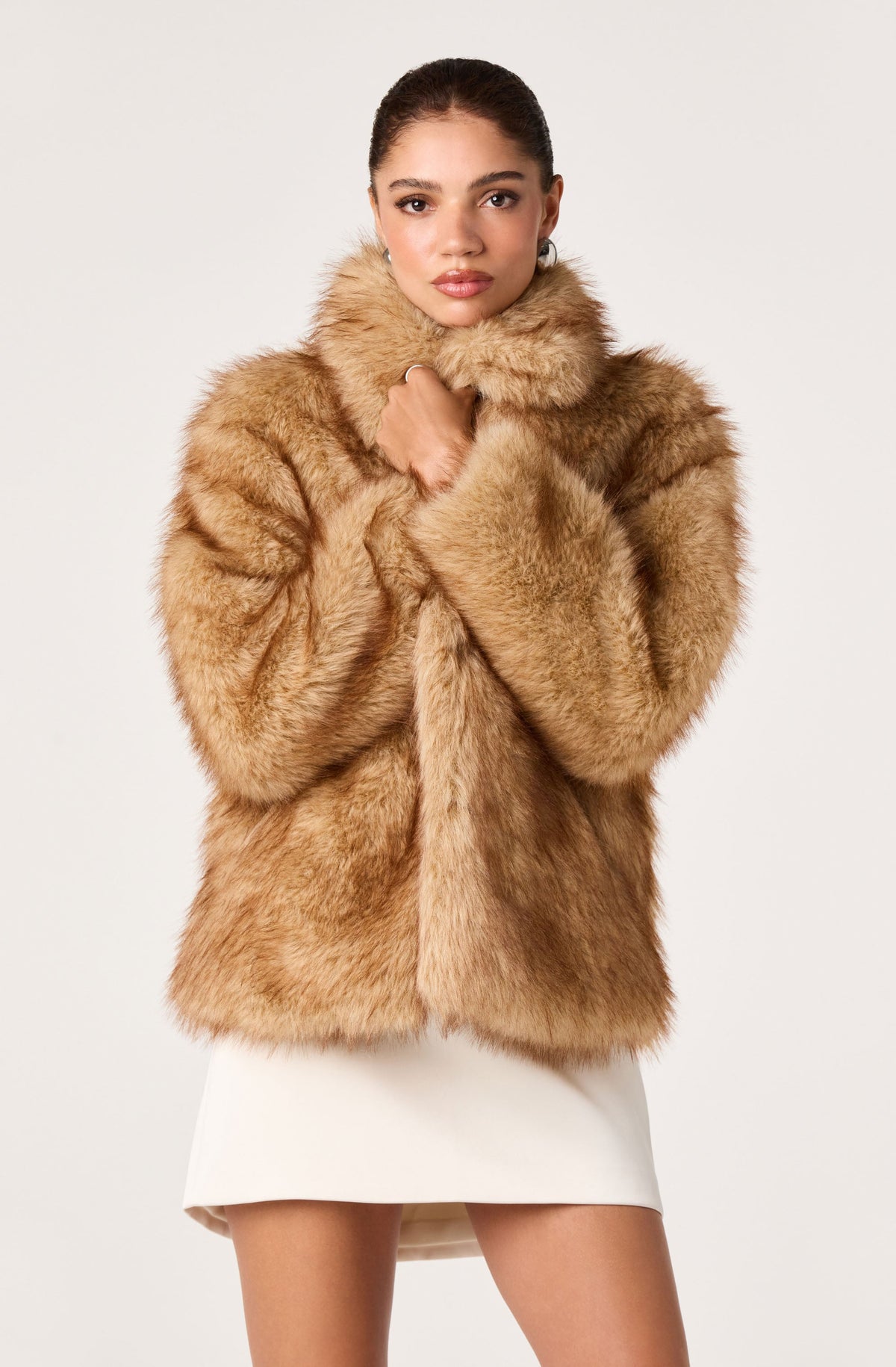 Zillah Oversized Faux Fur Jacket