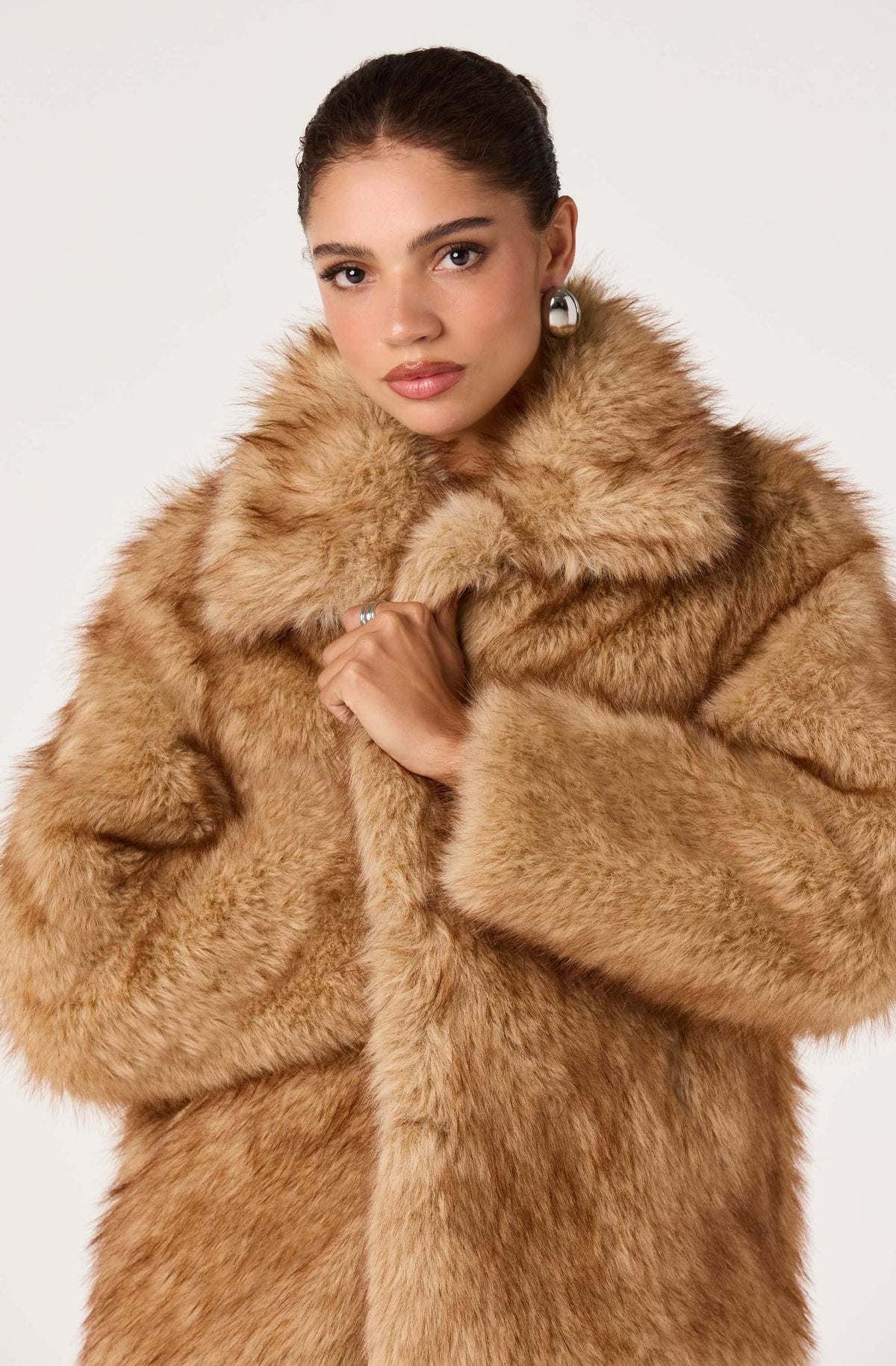 Zillah Oversized Faux Fur Jacket