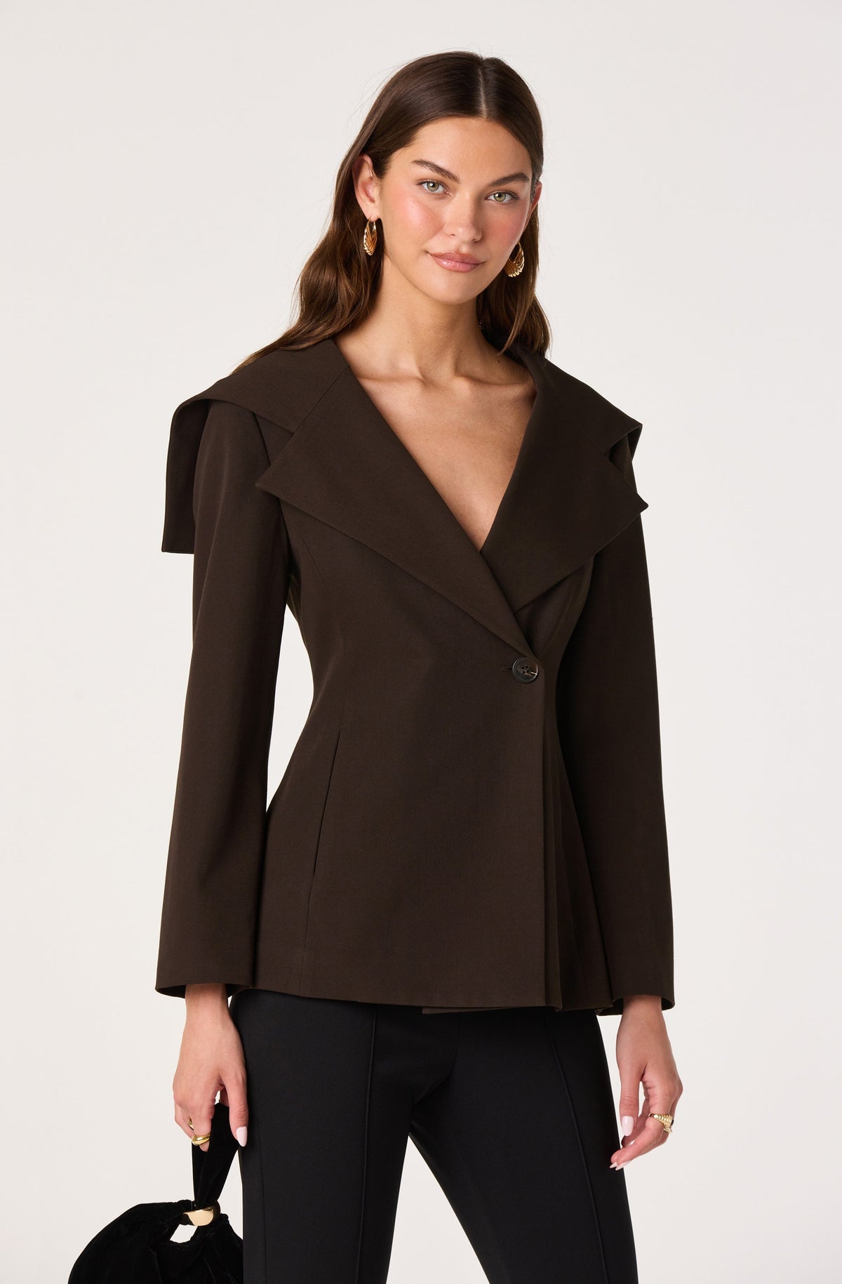 Sinasta Sailor Collar Tailored Blazer