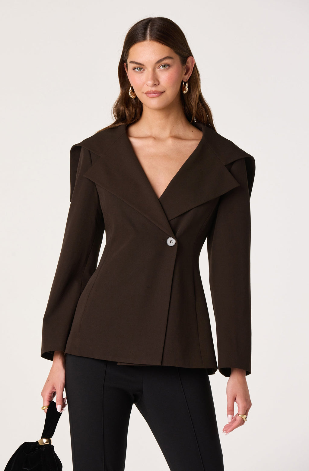 Sinasta Sailor Collar Tailored Blazer