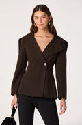 Sinasta Sailor Collar Tailored Blazer