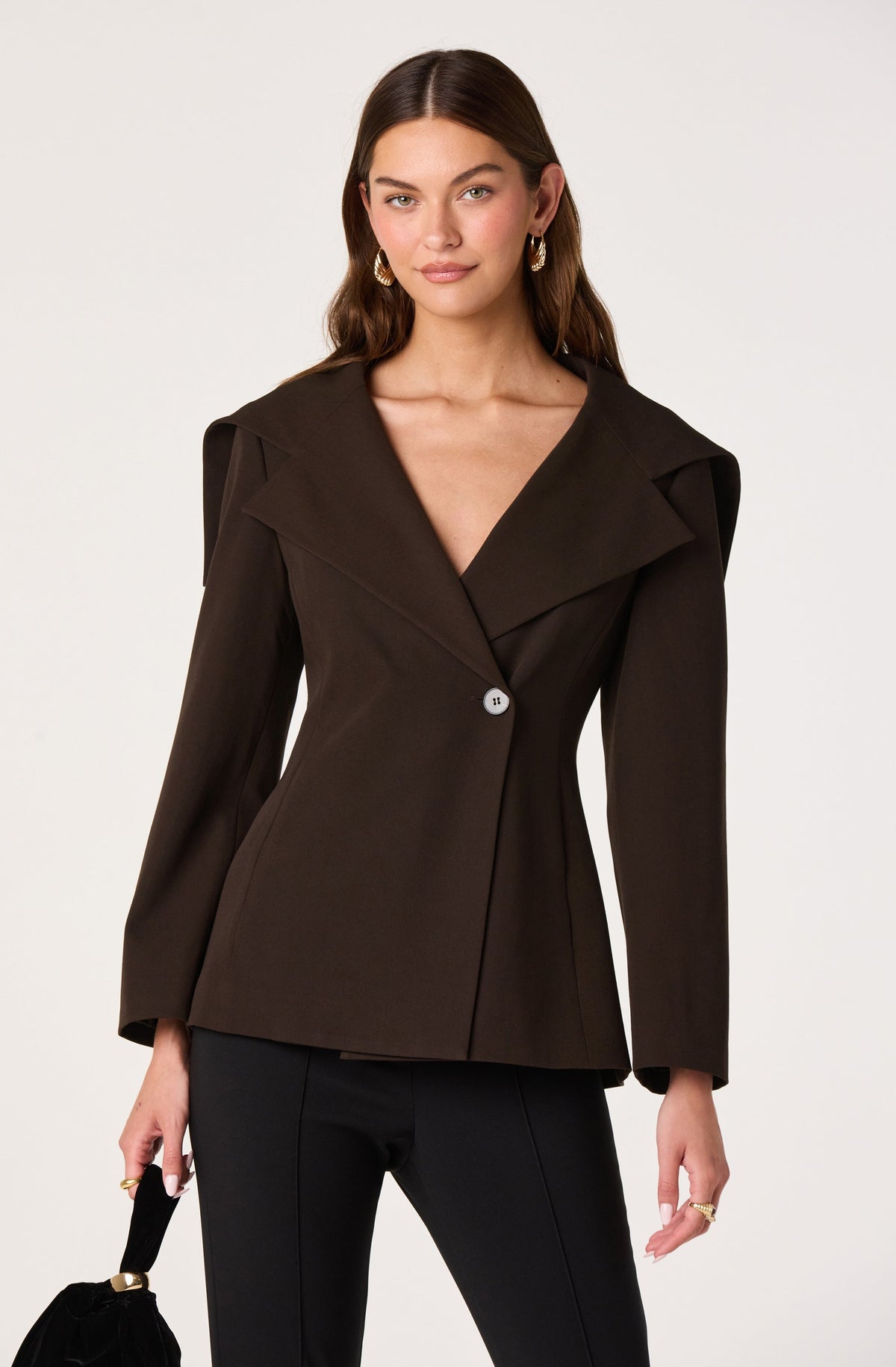 Sinasta Sailor Collar Tailored Blazer