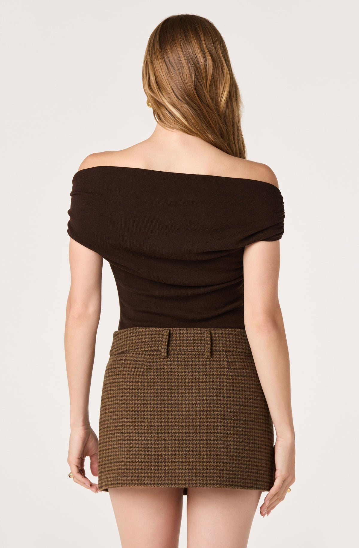 Lesley Knit Off Shoulder Top