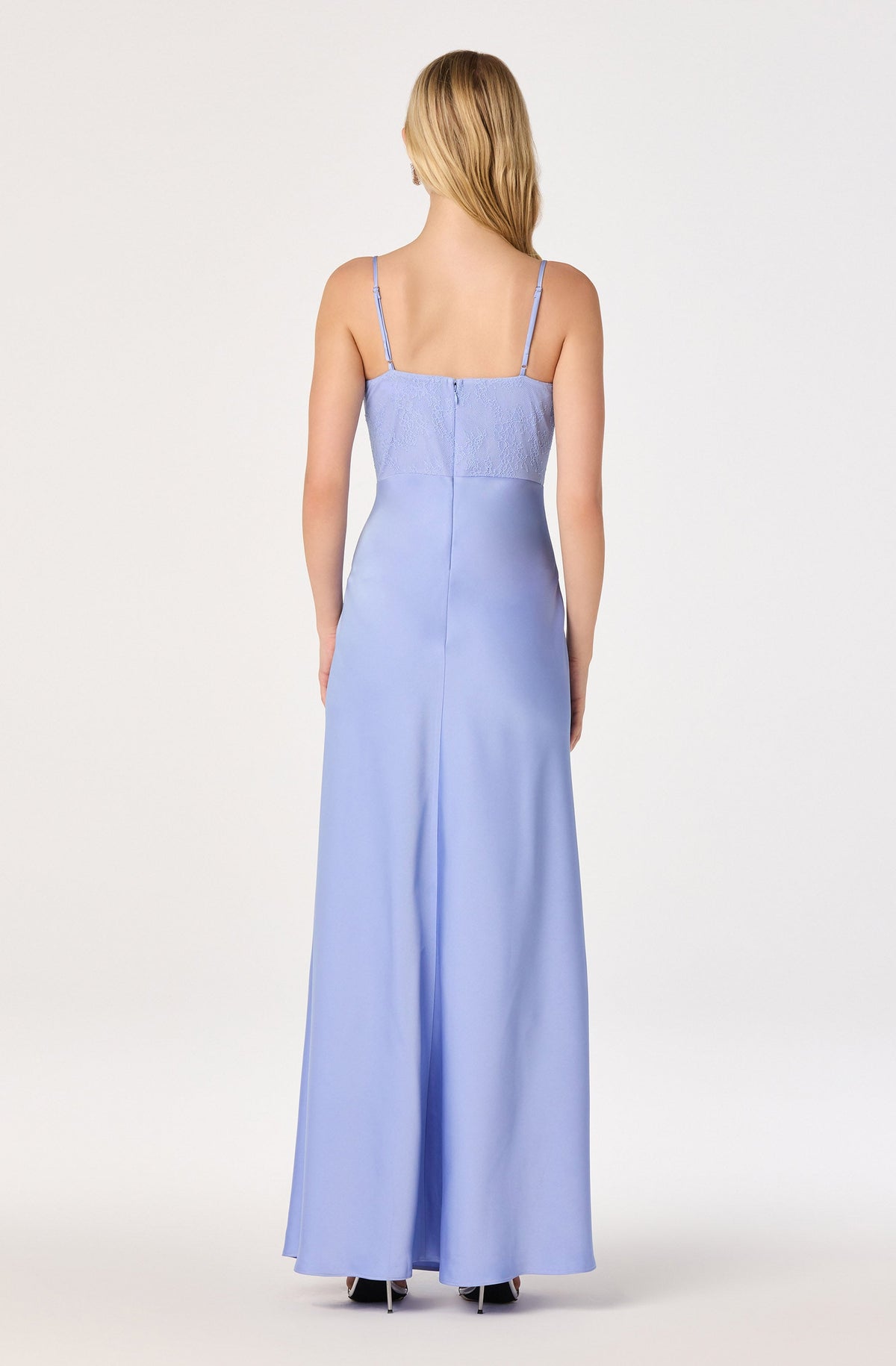 Zinnia Lace Bustier Maxi Gown