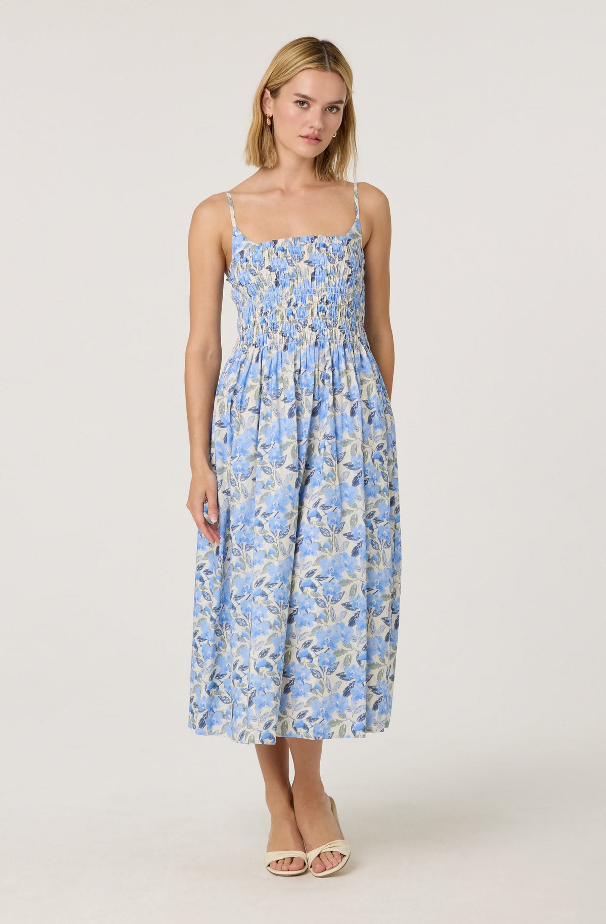 Smocked bust dress