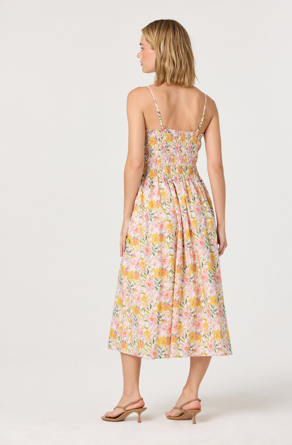 Smocked bust dress