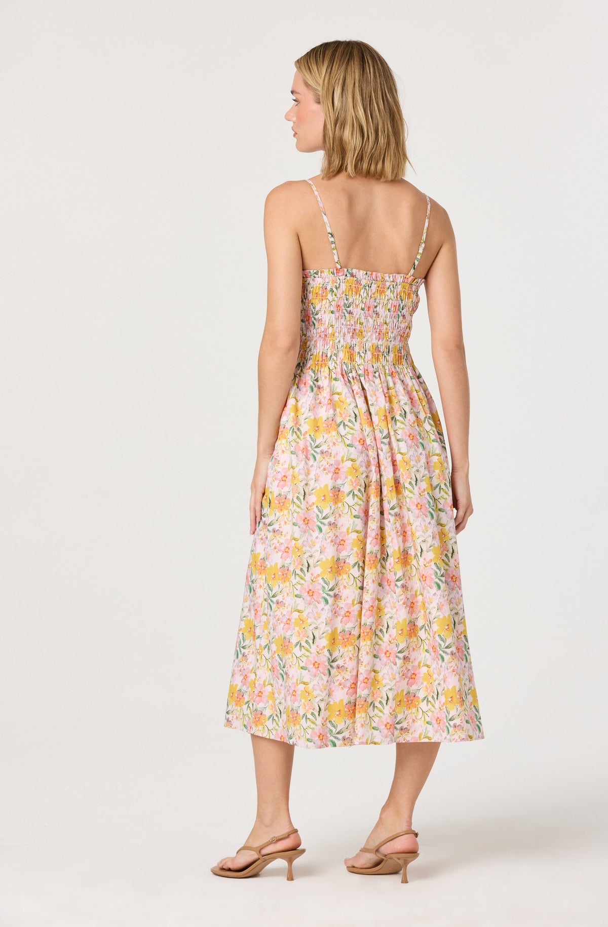Smocked bust dress