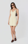 Calissa Button-Front Mini Dress