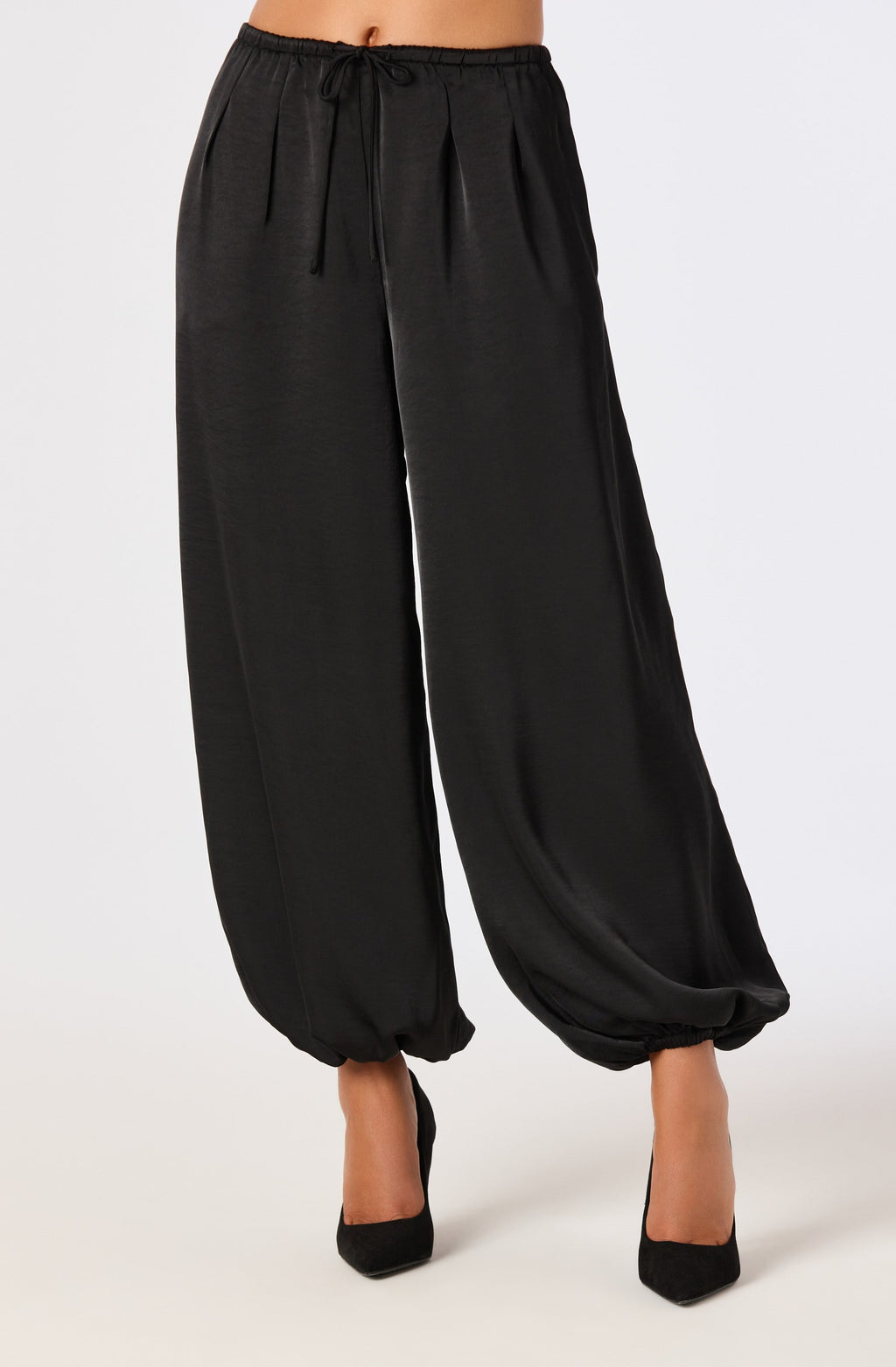 Airen Satin Balloon Pants