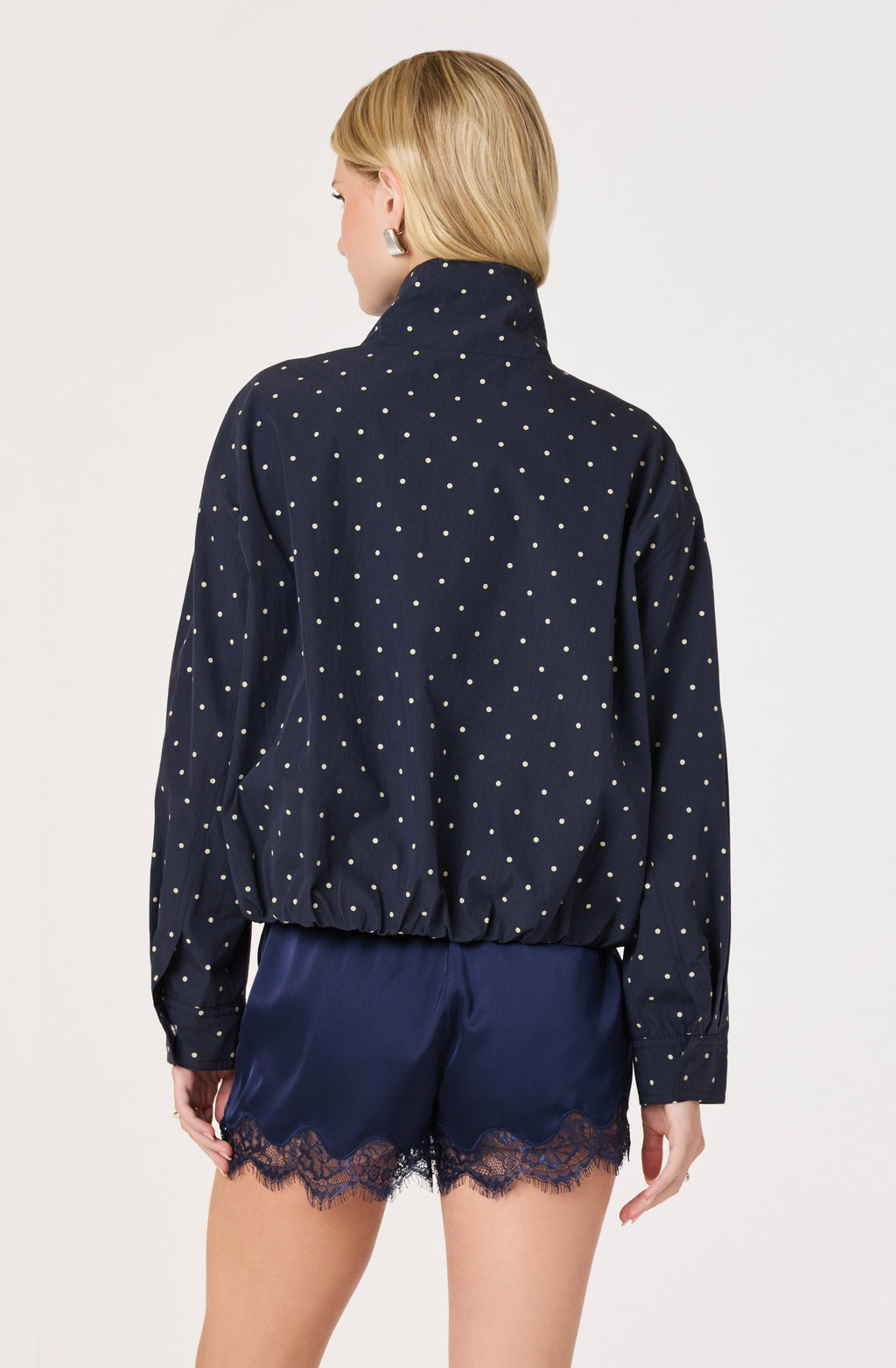 Cooper Funnel-Collar Bomber Jacket