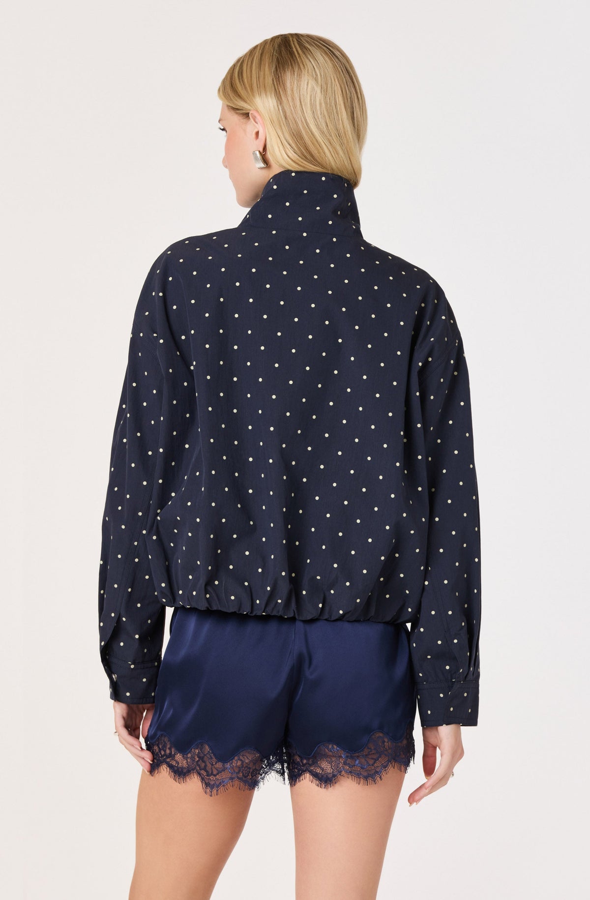 Cooper Funnel-Collar Bomber Jacket