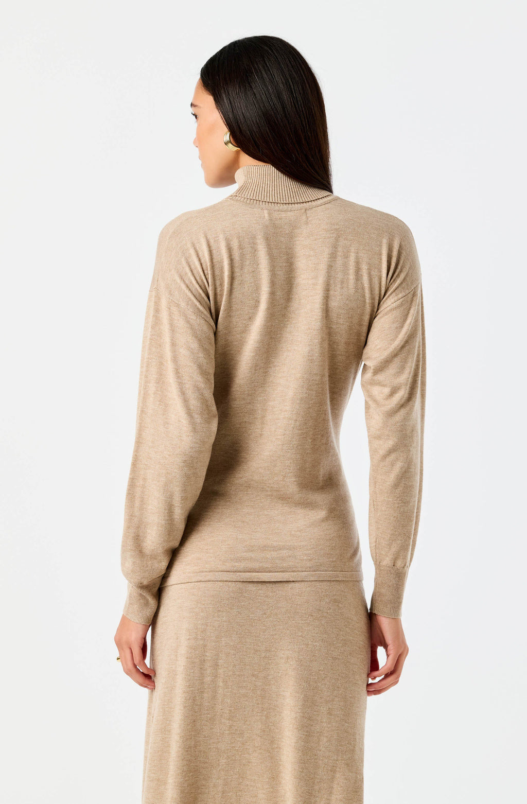 Brenleigh Turtleneck Waist Wrap Sweater