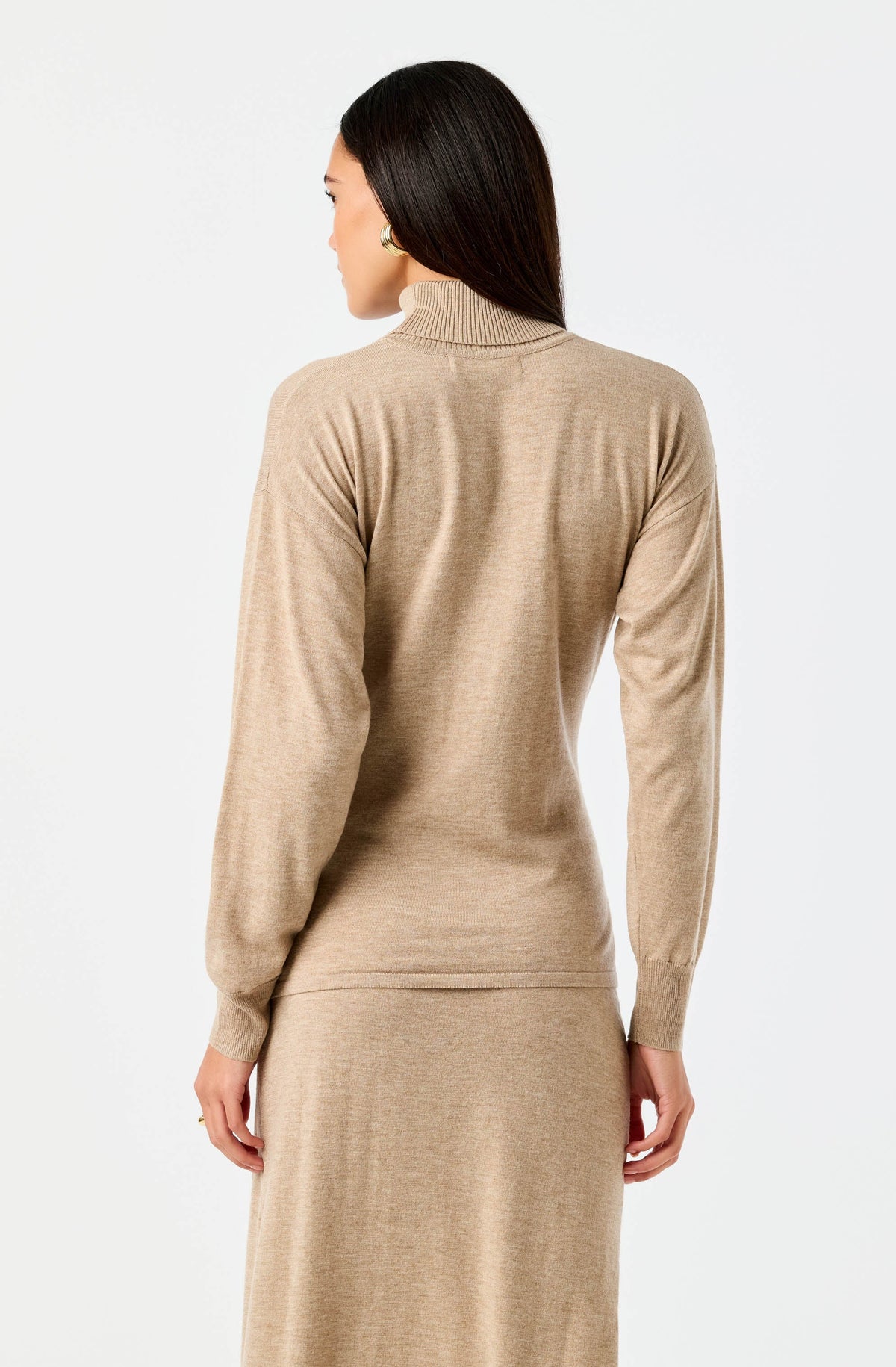 Brenleigh Turtleneck Waist Wrap Sweater