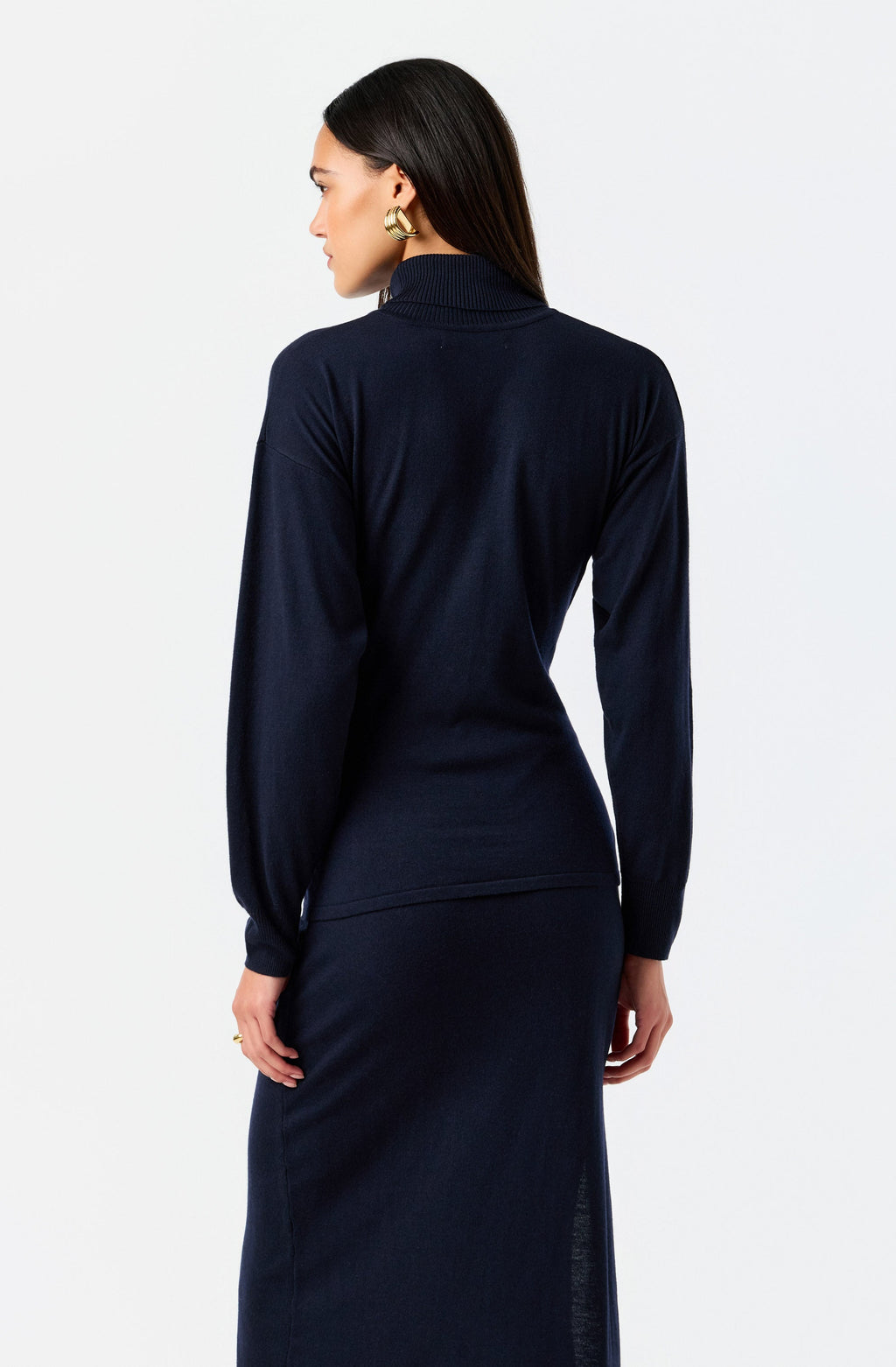 Brenleigh Turtleneck Waist Wrap Sweater